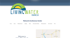 Desktop Screenshot of livingwaterranch.org