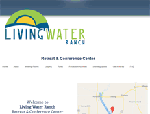 Tablet Screenshot of livingwaterranch.org